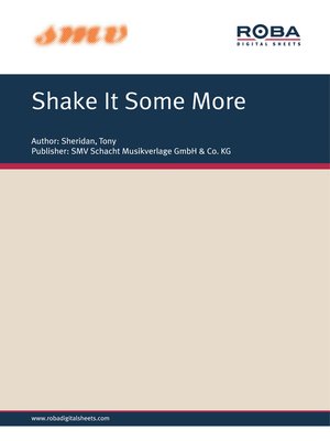 cover image of Shake It Some More